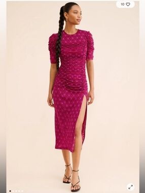 FREE PEOPLE MAGENTA DRESS ♡NWT♡ SMALL